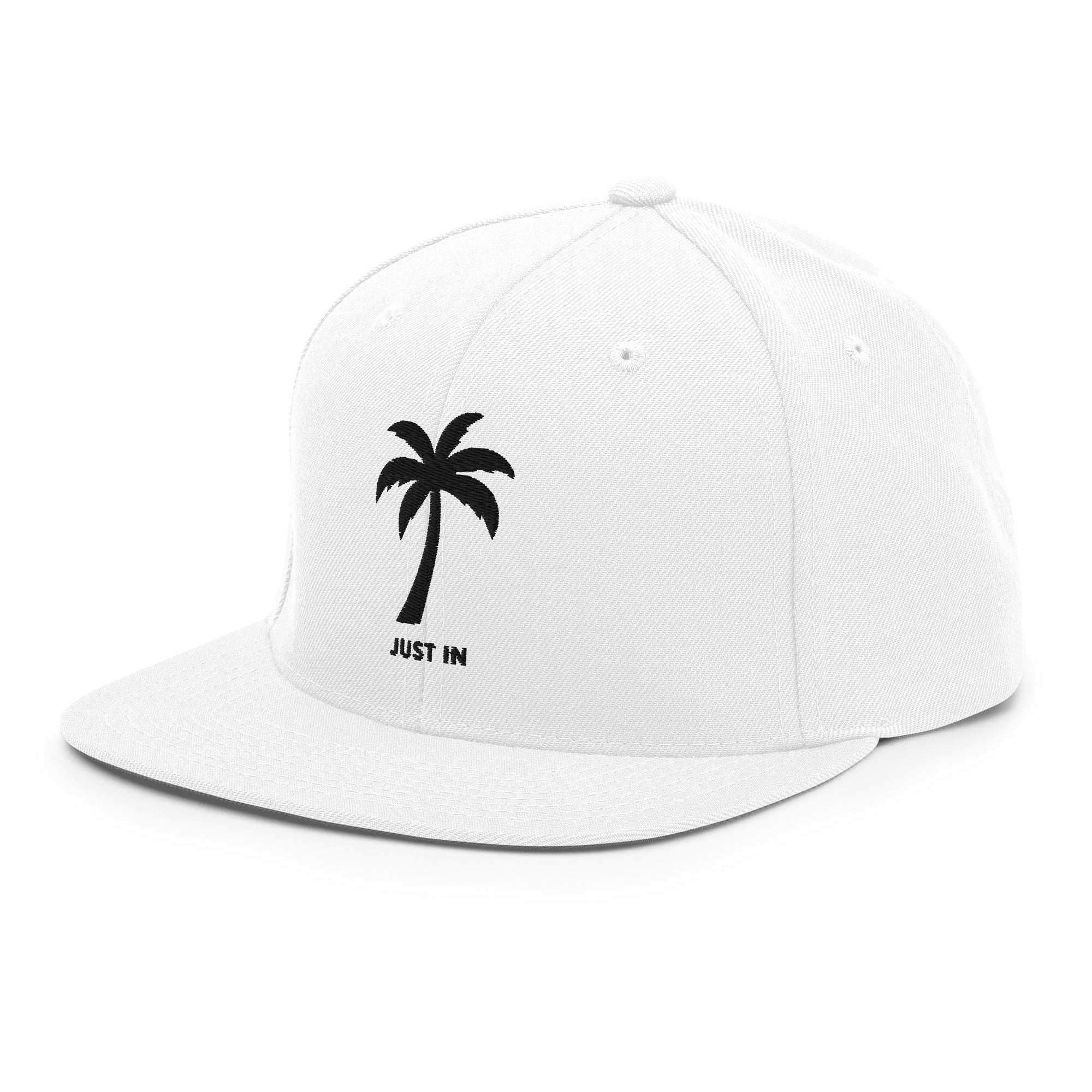 Cap in Weiß mit JUST IN Schriftzug