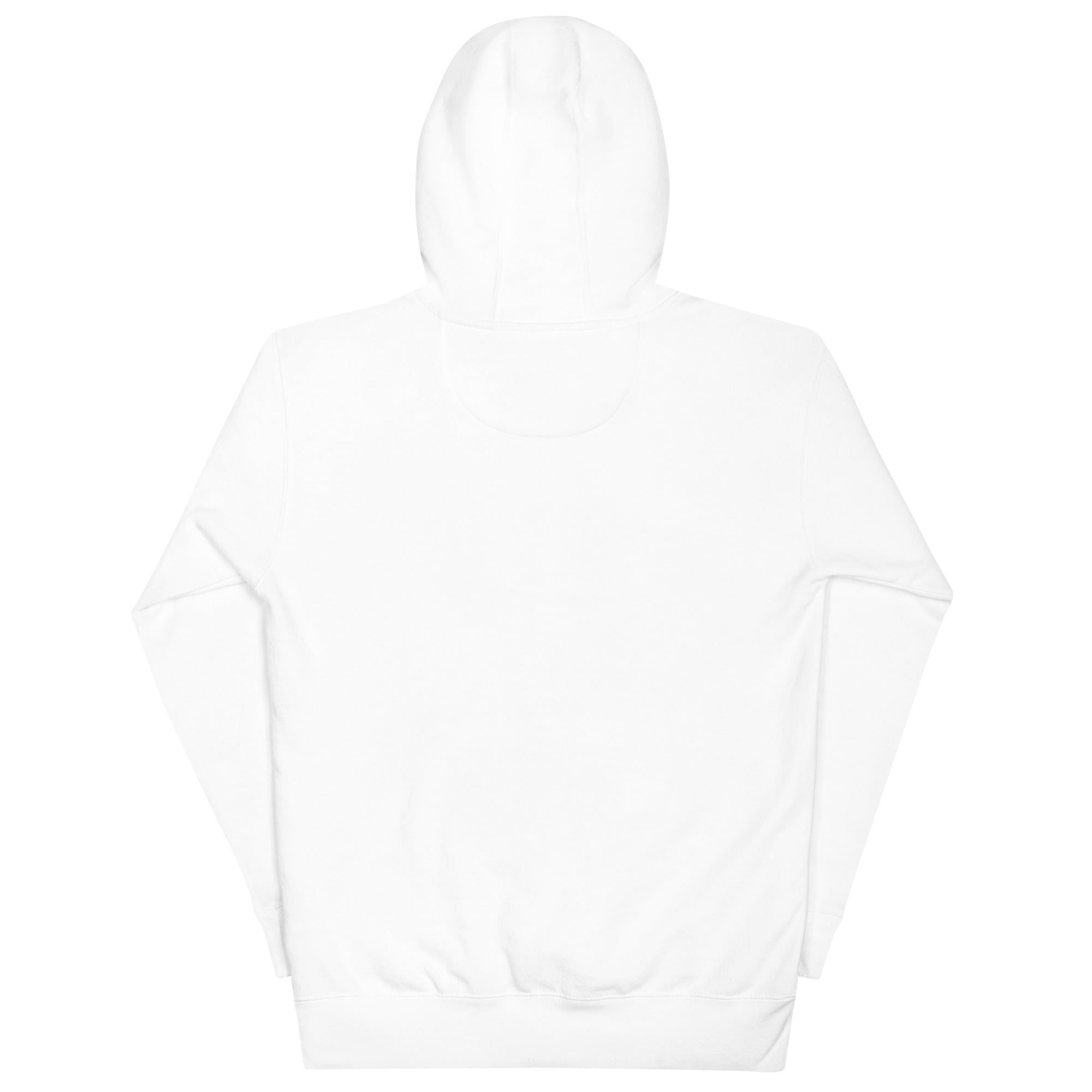 Unisex Hoodie Weiß | Streetwear Kapuzenpullover JSTN - Zio Onlinestore - Zio Onlinestore - 1265530_10774 - S - Product mockup - 